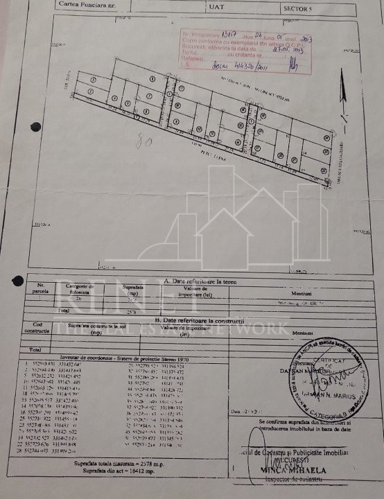 Oportunitate! Teren intravilan ideal pentru construcția unei case în sectorul 5