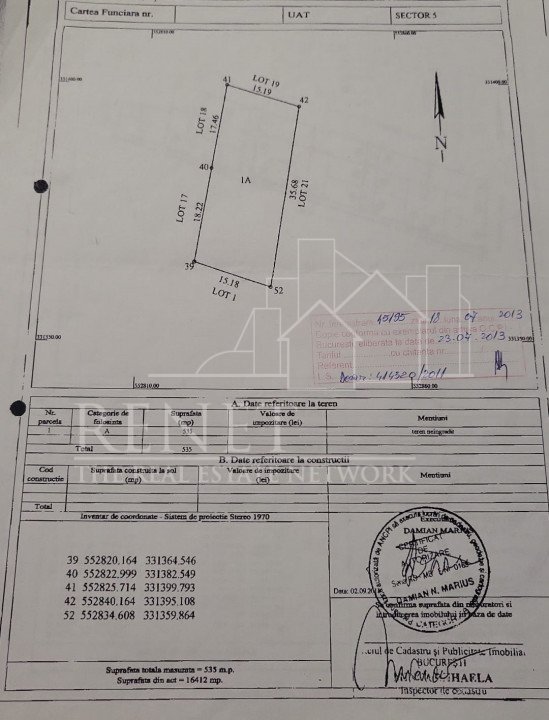 Oportunitate! Teren intravilan ideal pentru construcția unei case în sectorul 5