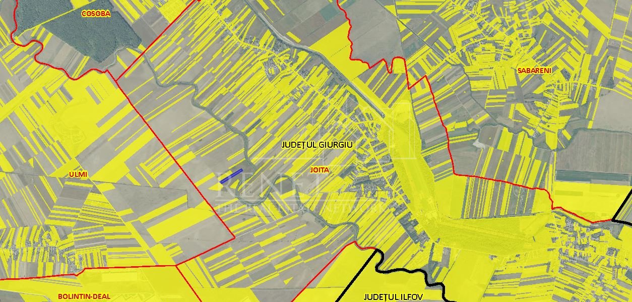 Teren 8475 mp, intravilan Comuna Joita , Judetul Giurgiu !