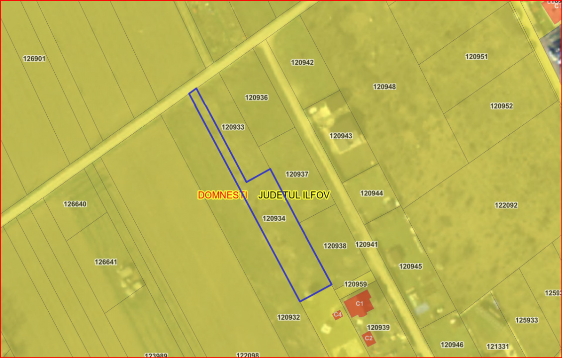 DOMNESTI-TEGHES, LOT 1150 MP!