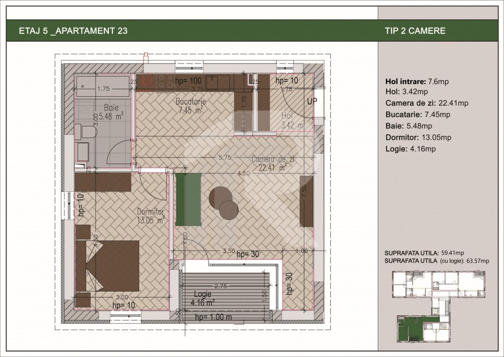 2 camere decomandat in bloc nou zona Nerva Traian, Metrou Timpuri Noi