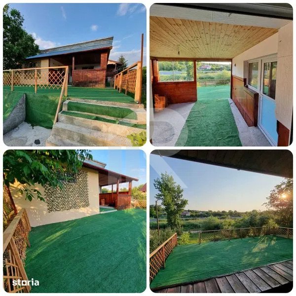 Vand casa de vacanta/locuit in Comana, Giurgiu, zona turistica 53mp , teren 732