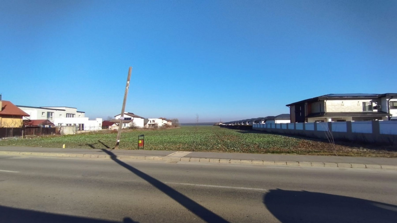   VAND TEREN INTRAVILAN 38.000MP IN ZONA SAFTICA-BALOTESTI LA CEL MAI MIC PRET