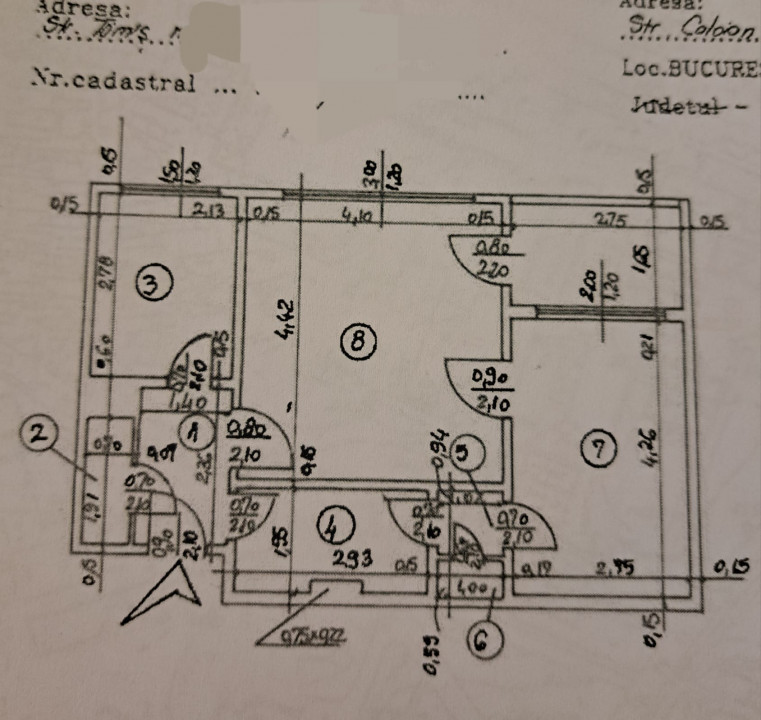 Apartament 2 camere, 50 mp, etaj 9/10, aproape de ParkLake și metrou