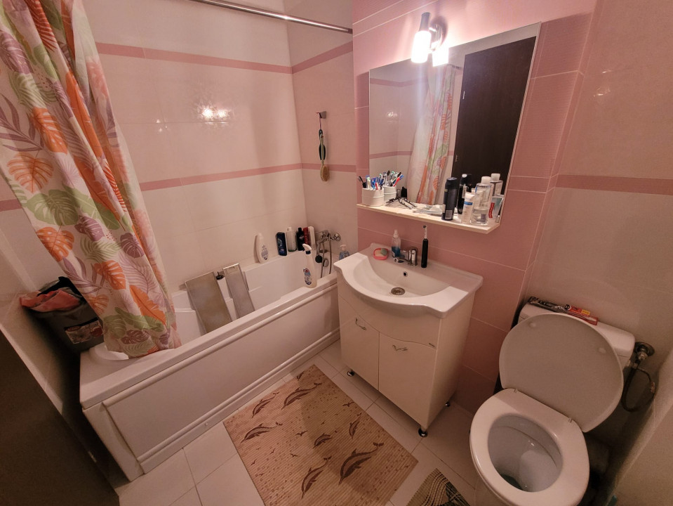 Apartament 2 camere  mobilat si utilat la et. 3/6 + loc de parcare  (TVA inclus)