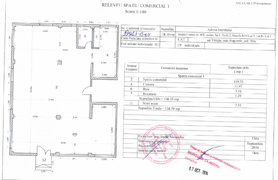 MAGURELE-NEW RESIDENCE, SPATIU COMERCIAL, TERASA, PARCARE!