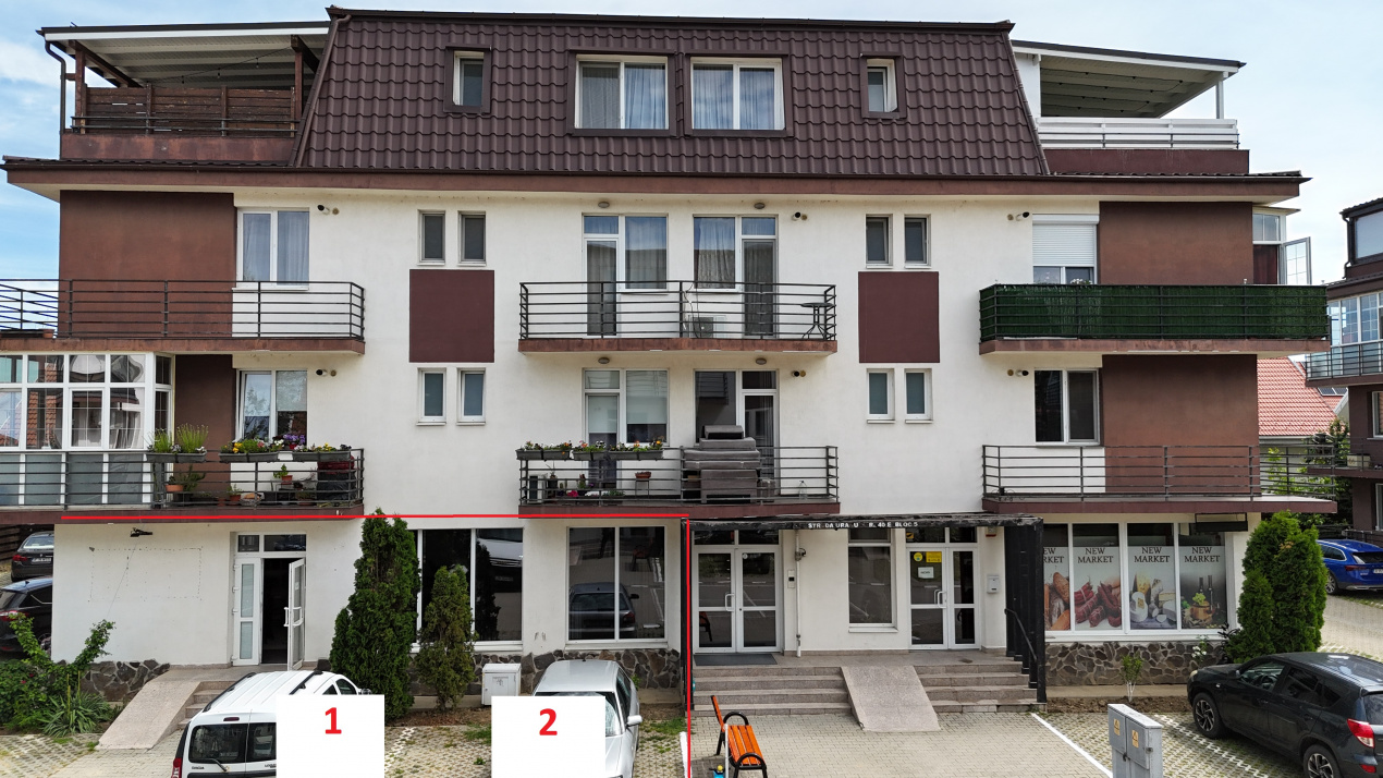 MAGURELE-NEW RESIDENCE, SPATIU COMERCIAL, TERASA, PARCARE!