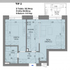 Apartament 2 camere | 55mp | Nusco City | Faza 2 | TVA inclus |  Decembrie 2025