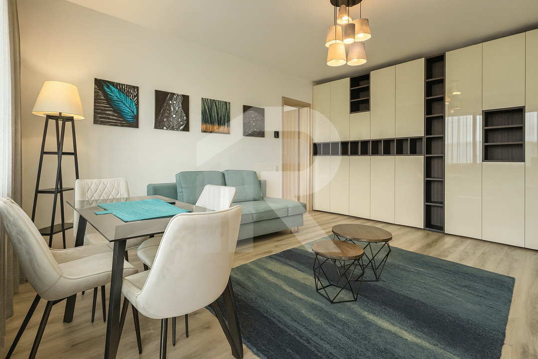 Greenfield Baneasa 2 camere, orientare SUD, LOC PARCARE inclus