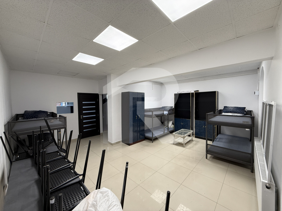 Locatie cu 12 patruri pentru muncitori straini, cu posibilitate de parcare !