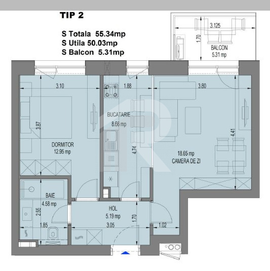 Apartament 2 camere | Nusco City | TVA inclus | Faza 2 