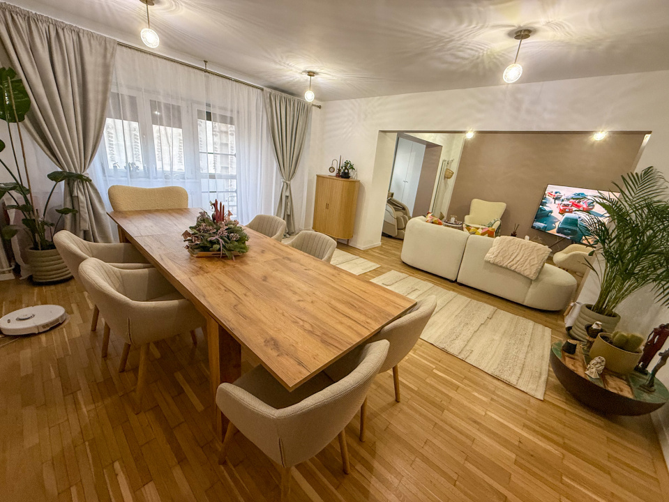 Apartament Unirii-`Goga, bloc din 2000, mobilat si utilat