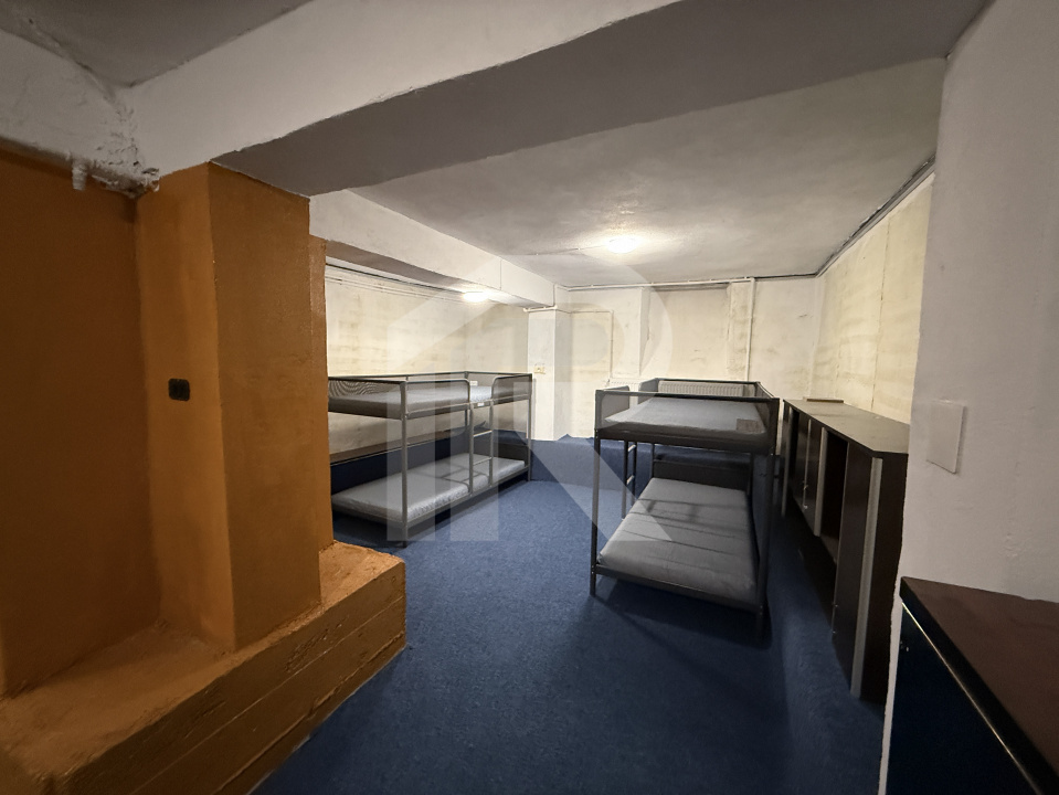 Locatie cu 12 patruri pentru muncitori straini, cu posibilitate de parcare !