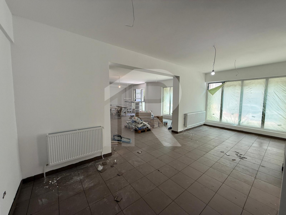 Spatiu Comerceial , parter bloc nou construit , zona Nerva Traian