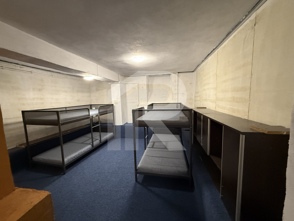 Locatie cu 12 patruri pentru muncitori straini, cu posibilitate de parcare !