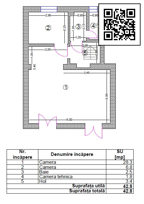Spatiu cazare 12 muncitori - Eroii Revolutiei - Parcare inclusa
