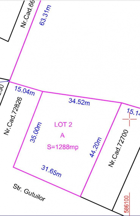 MAGURELE, LOT 1.288 MP!