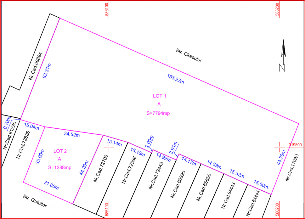 MAGURELE, LOT 1.288 MP!