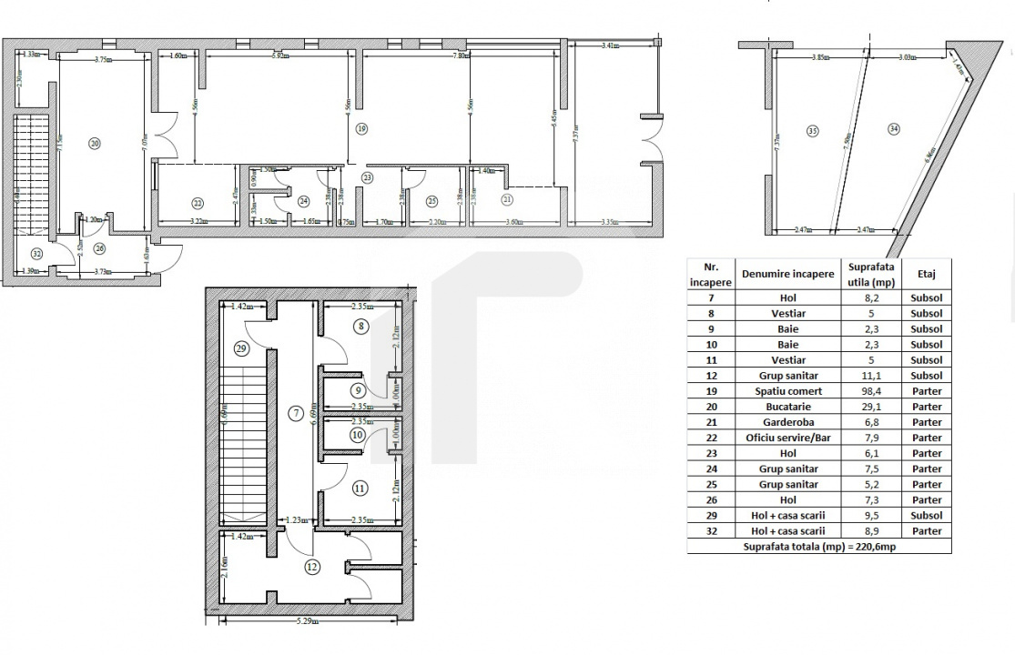 Spatiu Comercial , parter bloc nou construit , zona Nerva Traian